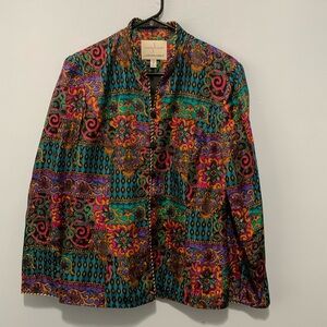 Safe Silk by Adrianna Papell 100% silk blazer